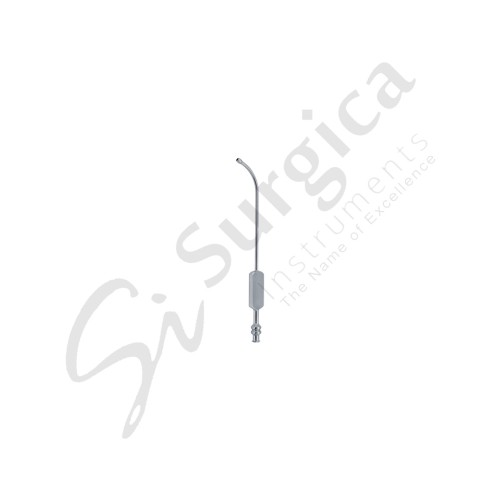 Eicken Suction and Irrigation Cannula Slightly curved 2.5 mm Ø 