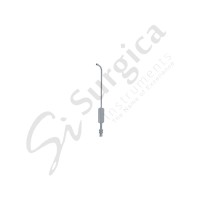 Eicken Suction and Irrigation Cannula Strongly Curved 2.5 mm Ø 