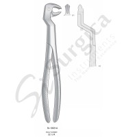 Extracting Forceps, English Pattern ROUTURIER 22 ½ R Lower Molars and Wisdom Teeth, Right