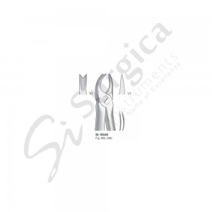 Extracting Forceps, Anatomical Handle Fig. 66L (90) Upper Molars, Left 