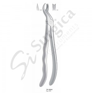 Extracting Forceps, Anatomical Handle Fig. 67R Upper Molars, Right