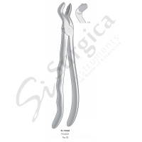 Extracting Forceps, Anatomical Handle Fig. 80 For Upper Wisdom Teeth, with Retaining Device