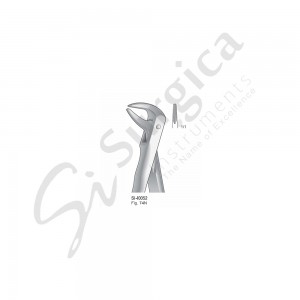 Extracting Forceps, Anatomical Handle Fig. 74N Lower Roots, Incisors and Cuspids 