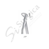 Extracting Forceps, Anatomical Handle Fig. 74 Lower Roots, Incisors and Cuspids