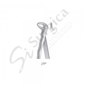 Extracting Forceps, Anatomical Handle Fig. 74 Lower Roots, Incisors and Cuspids