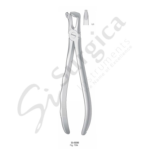 Extracting Forceps, Anatomical Handle Fig. 79N Lower Wisdom Teeths  