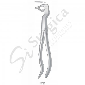 Extracting Forceps, Anatomical Handle Fig.133 Lower Very Fine Roots 