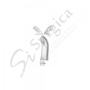 Extracting Forceps, American Pattern Fig. 18L Upper Molars, Left 