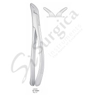 Extracting Forceps, American Pattern Fig.151 Lower Incisors, Premolars, Roots 