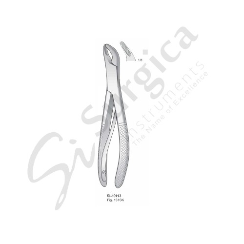 Extracting Forceps, American Pattern Fig. 151SK Pedo Lower Incisors