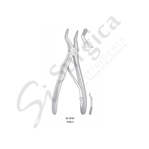 Extracting Forceps for Children PEB-3 Upper Molars