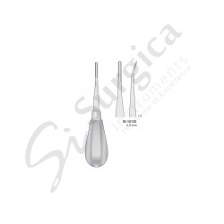Root Elevator Curved Small Handle 2.5 mm