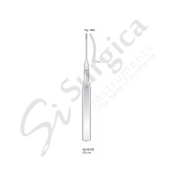 Root Elevator Fig. 100L 155 mm One Side Serrated