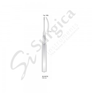 Root Elevator Fig. 100L 155 mm One Side Serrated