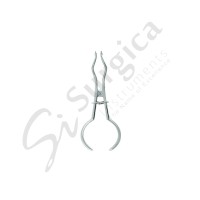 Brewer Type Rubber Dam Forceps 6-3/4"