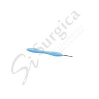 Silicone Mirror Handle Ortho Blue