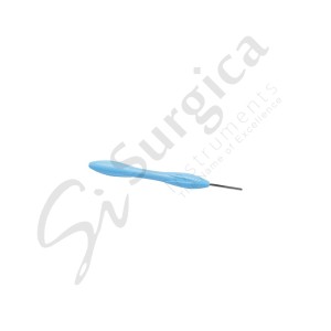 Silicone Mirror Handle Ortho Blue