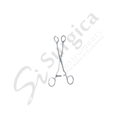 Collin Tongue Holding Forceps 160 mm – 6 1/4 "