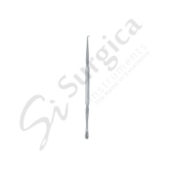 Gross Ear Curette Scharf, voll 120 mm – 4 3/4 "
