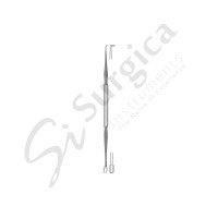 Gross Ear Curette Blunt Fenestrated 120 mm – 4 3/4 "