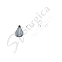Boucheron Ear Specula 4 Pcs Set for Adult Fig. 1:   4.5 mm Ø