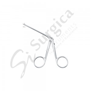Micro Cup Forceps Curved Upwards, Oval 75 mm – 3 "