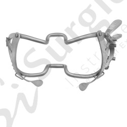 Whitehead Mouth Gag With Tongue Depressor Ratchet 110 mm – 4 1/4 "
