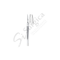 Joseph Nasal Knive Curved Fig. 1 160 mm – 6 1/4 "