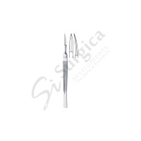 Joseph Nasal Knive Curved Fig. 2 160 mm – 6 1/4 "