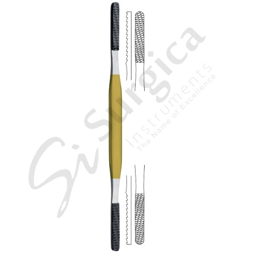 Fomon Nasal  Rasps with Tungsten Carbide 200 mm – 8 " Fig. 7: 36 mm