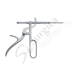 Tyding Tonsil snares with one straight tip