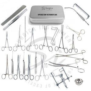 Appendectomy Instruments Box