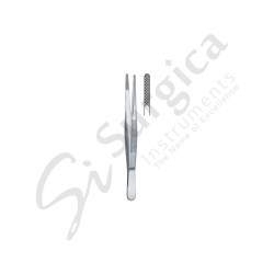 Dressing Forceps Cross Serrated 130 mm