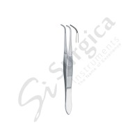 Graefe Iris Forceps Extra Curved 105 mm