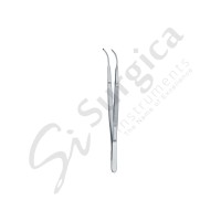 Gerald Tissue Forceps Curved 170 mm 1 x 2