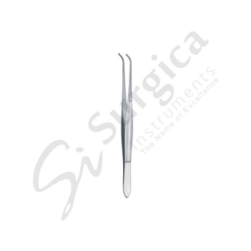 Cushing Tissue Forceps Curved 170 mm 1 x 2