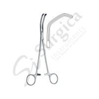 Price-Thomas Bronchus And Vascular Clamps Curved 220 mm