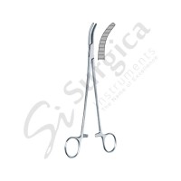 Desjardins Clamp And Peritoneal Forceps Curved 200 mm 