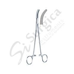 Desjardins Clamp And Peritoneal Forceps Curved 200 mm 