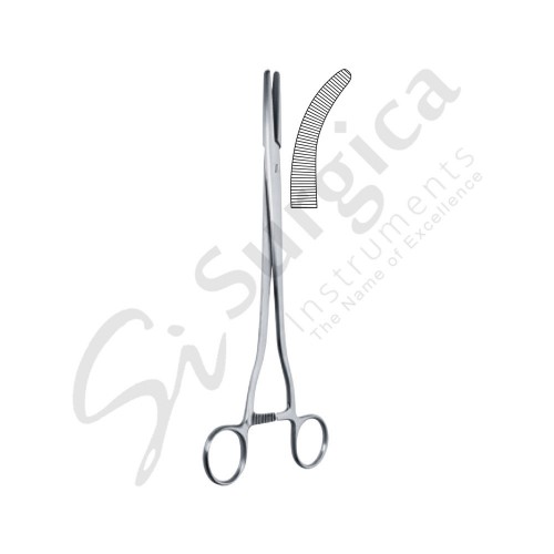 Segond-Landau Clamp And Peritoneal Forceps Curved 230 mm