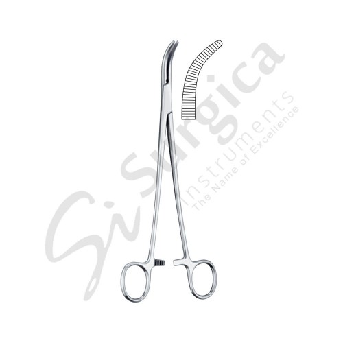 Moynihan Clamp And Peritoneal Forceps Curved 230 mm