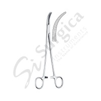 Moynihan Clamp And Peritoneal Forceps Curved 240 mm 