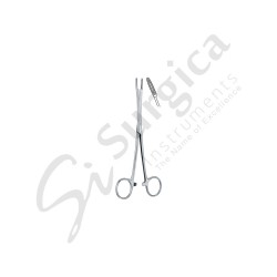 Martin Sponge Holding Forceps Curved 170 mm