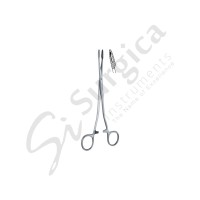Duplay Sponge Holding Forceps Curved 200 mm