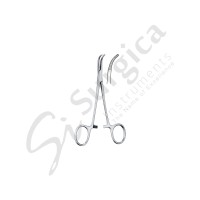 Baby-Mixter Haemostatic Forceps Curved 14 cm 