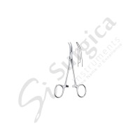 Mosquito-Dandy Haemostatic Forceps Curved to the Side 120 mm