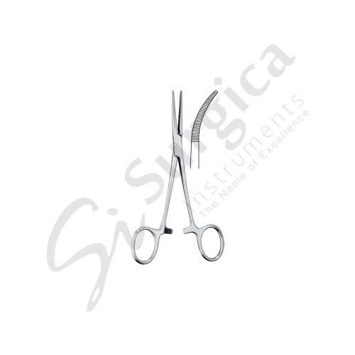 Kelly Haemostatic Forceps Curved 140 mm
