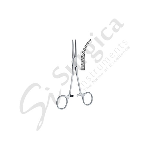 Coller Haemostatic Forceps Curved 14 cm 