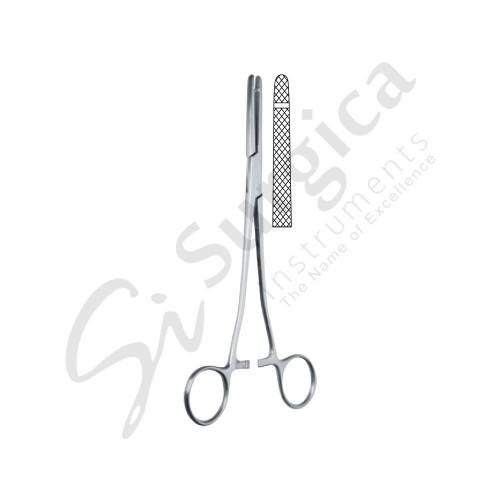 Heaney-Rezek Hysterectomy Forceps Straight 210 mm 1 Teeth