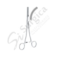 Rogers Hysterectomy Forceps Curved 210 mm Fig. 3